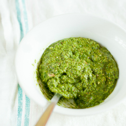 Carrot Greens Pesto