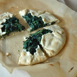 Spinach Onion Galette