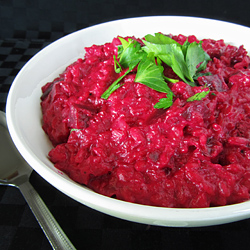 Beet & Goat Cheese Risotto