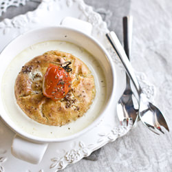 Twice Baked Cheese Soufflé