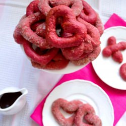 Baked Beetroot Donuts