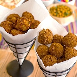 Arancini and Bitterballen