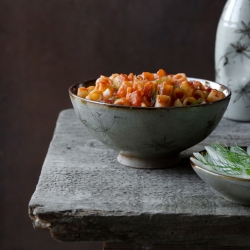 Pasta with Fennel and Tomato Sauce