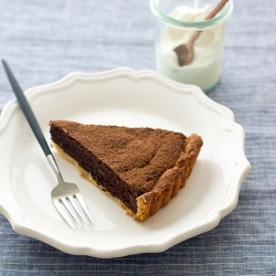 Chocolate Speculoos Tart