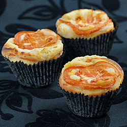 Tomato Goat Cheese Muffins