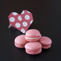 Rose Macarons