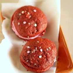 Red Velvet Whoopie Pies