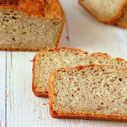 Pear Quinoa Chai Bread