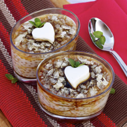 Tapioca w/ Rum Caramel Sauce