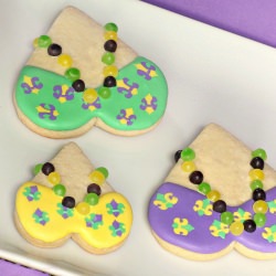 Mardi Gras Cookies