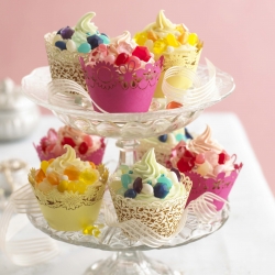 Jeweled Cupcakes