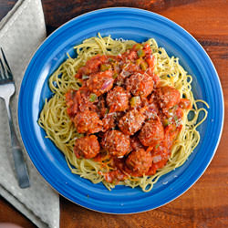 Easy Spaghetti & Meatballs