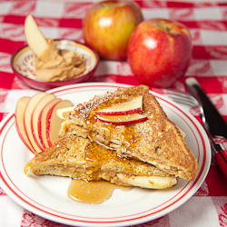 Apple PB French Toast