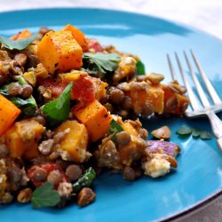 Butternut Squash & Lentil Salad