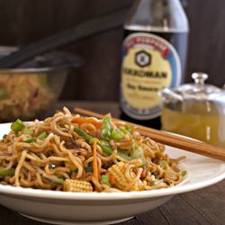 Vegetable Chow Mein/Hakka Noodles