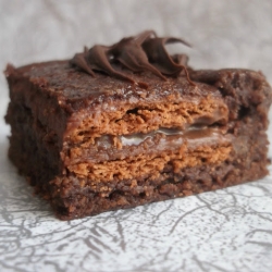 Tim Tam Brownies