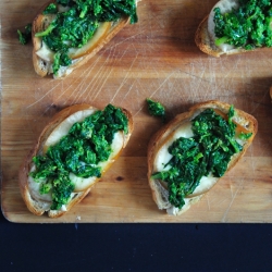 Bruschetta con Friarielli