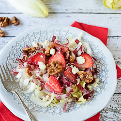 Endive & Strawberry Salad