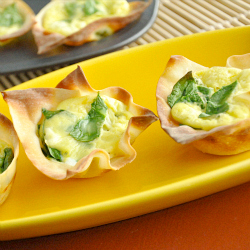 10 Minute Quiche Cups