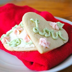 Valentine’s Day Sugar Cookies