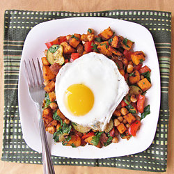 Sweet Potato & Chickpea Hash