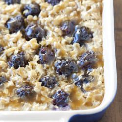 Blackberry Baked Oatmeal