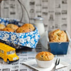 Blueberry Banana Muffins