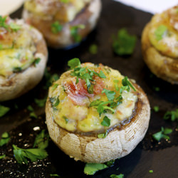 Stuffed Cremni Mushrooms