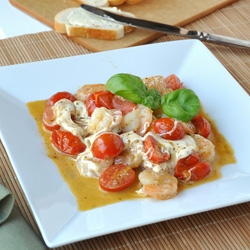 Shrimp Caprese