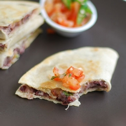 Red Bean Quesadilla