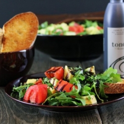 Tomato Avocado & Arugula Salad