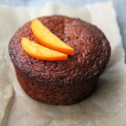 Whole Wheat Persimmon Muffins