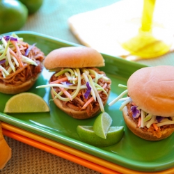 Tequila Lime Bbq Pork Sliders