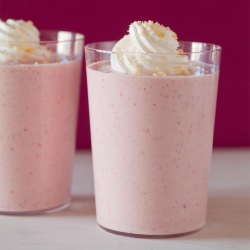 Roasted Strawberry Shortcake Shakes