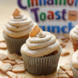 Cinnamon Toast Crunch Cupcakes