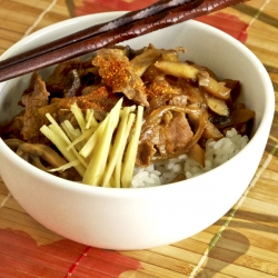 Gyudon (Japanese Beef Bowl)