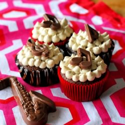 Chocolate Oatmeal Stout Cupcakes