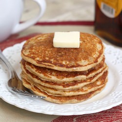 Whole Wheat Oatmeal Pancakes