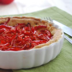 Red Bell Pepper Pie