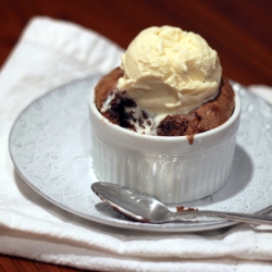 Hot Chocolate Soufflés