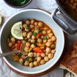 Harissa Chickpea Stew