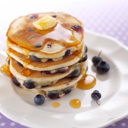 American Blueberry Pancakes