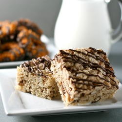 Samoa Rice Krispie Treats