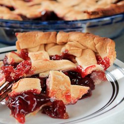 Sweet Bing Cherry Pie