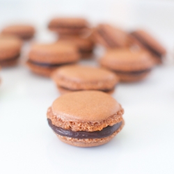 Chocolate Macarons