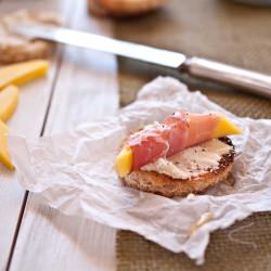 Ricotta, Prosciutto, Mango