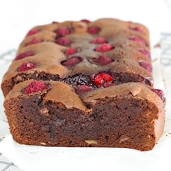 Fudgey Raspberry Brownies