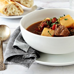 Roasted Poblano Beef Stew