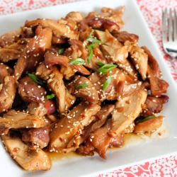 Crockpot Honey Sesame Chicken