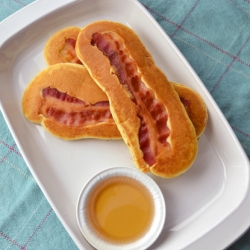 Fat Tuesday Bacon Pancakes